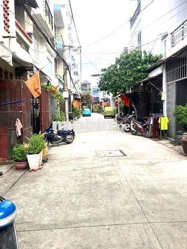 CHO THUÊ NHÀ NGUYÊN CĂN 4x12m, hẻm thông xe hơi