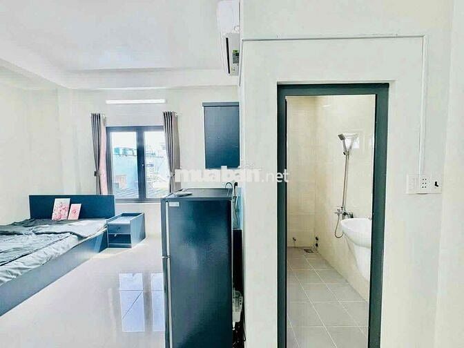 🌿 Studio 40m² gần chợ Bà Chiểu -Bình Thạnh, sáng tràn căn, cửa sổ trời