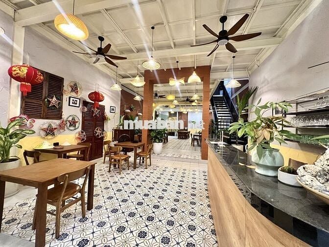 CHO THUÊ MẶT BẰNG SIÊU RỘNG ĐẸP 210M2 SẴN MÔ HÌNH NHÀ HÀNG 2 TẦNG