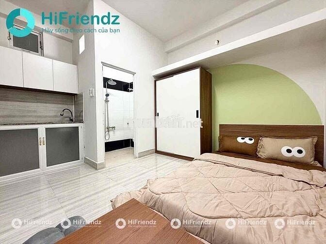 PHÒNG TRỌ STUDIO FULL NỘI THẤT THANG MÁY NGAY TRUNG TÂM GÒ VẤP