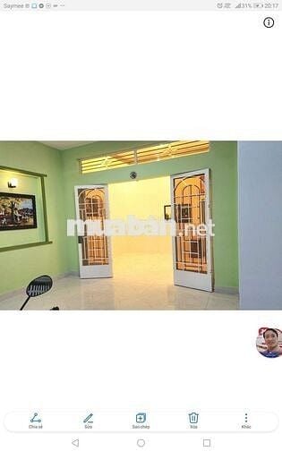 BÁN NHÀ 105M2 MỚI ĐẸP CÓ GÁC HẺM XE HƠI 96 ĐÀO TÔNG NGUYÊN GẦN KHO C