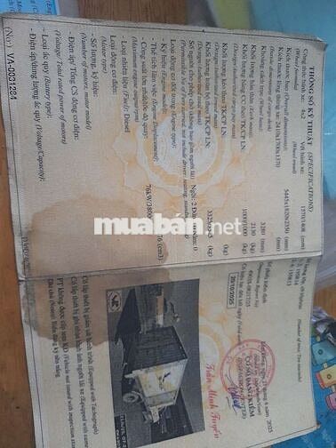 Xe huyndai 1 tấn đời 2003.