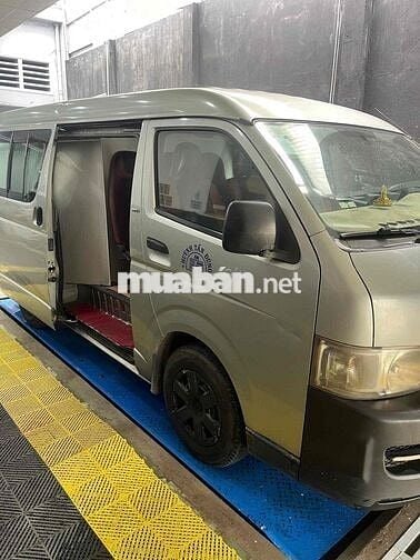 toyota hiace tải van sàn inox chính chủ 2008