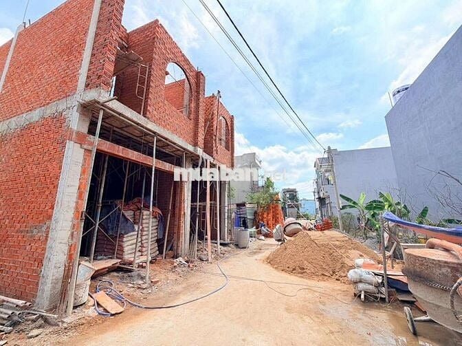 Bán nhà xây mới 1 trệt 1 lầu phường Hóa An