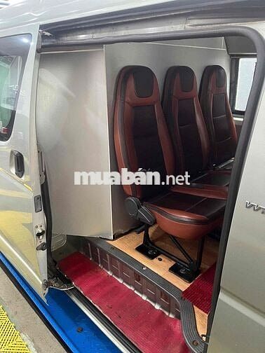 toyota hiace tải van sàn inox chính chủ 2008