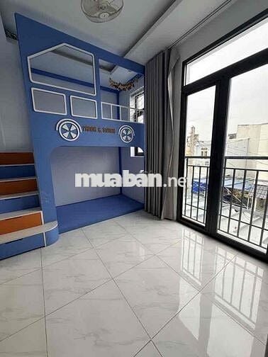 Hai mặt tiền xe hơi, nhà 3 tầng Trường Thọ, mới, sổ hoàn công 7TỶ hơn