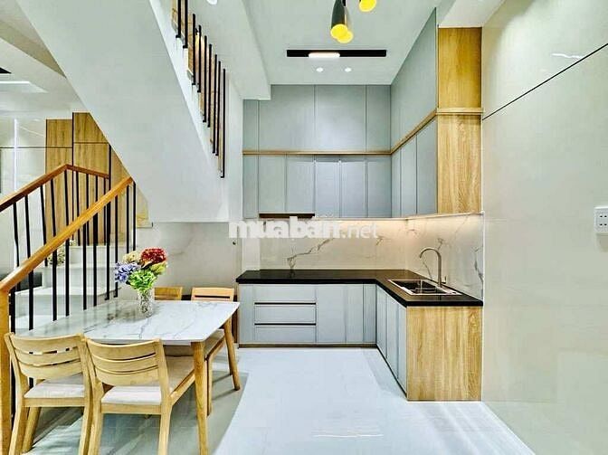 BÁN NHÀ NHỎ XINH GẦN CV LÀNG HOA,GÒ VẤP. DT:36m2, 2PN 2WC.GIÁ 4,6TỶ