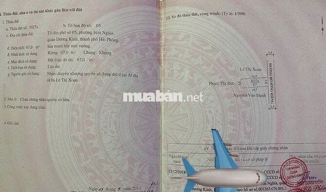 🔥 Bán gấp lô đất Hoà Nghĩa - Dương Kinh! Đường 5m, giá chỉ 1,2x TỶ!