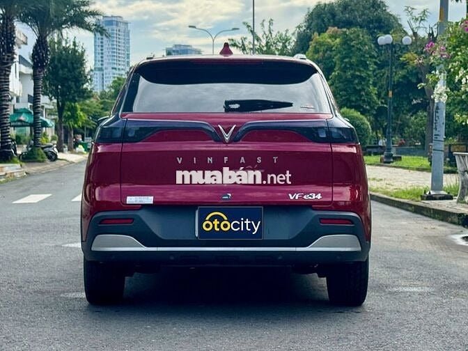 VinFast VFe34 2022 - Màu đỏ - 4v9km