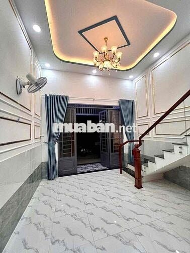 Nhà đẹp 4*10,6m 3PN hẻm 5m ô tô 1/ ngắn Đường Bộ Đội An Điền Vĩnh LộcA