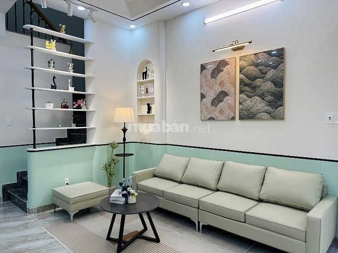 TRUNG TÂM QUẬN8 NHÀ MỚI 100%. 6tỷ400tr Đường Âu Dương Lân P2Q8