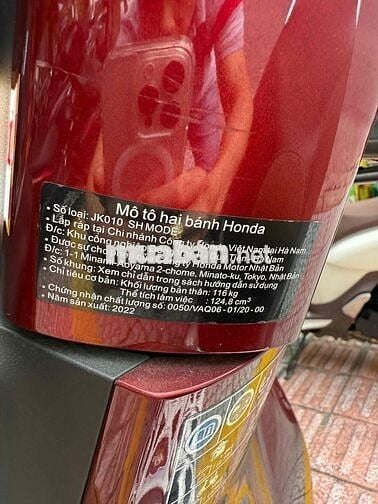 SH MODE 12/2022 bs 43 odo 7000km nguyên rin