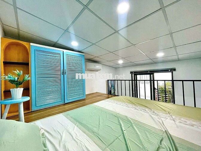 Phòng trọ có gác gần ngay đại học UEF ,HIU 5p đi qua tới quận 1