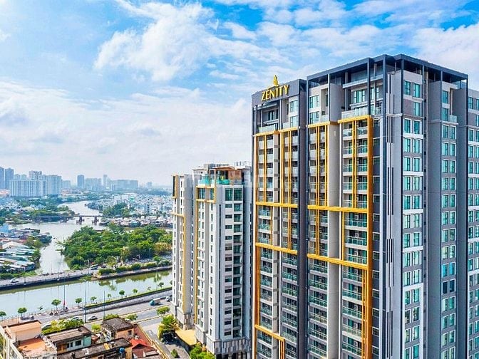 Căn hộ bán tại The Zenity Quận 1 gồm 3 phòng ngủ tầng cao 116m2