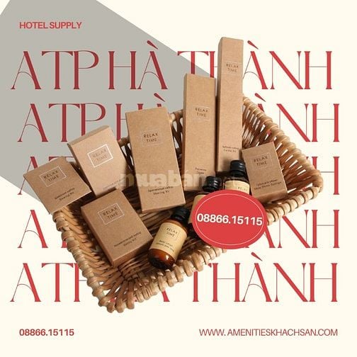 GIỚI THIỆU SẢN PHẨM ĐỒ AMENITY THÂN THIỆN MÔI TRƯỜNG – ATP HÀ THÀNH 