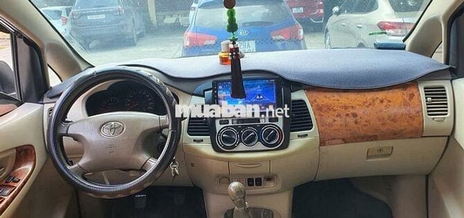 Toyota Innova G 2007 màu bạc