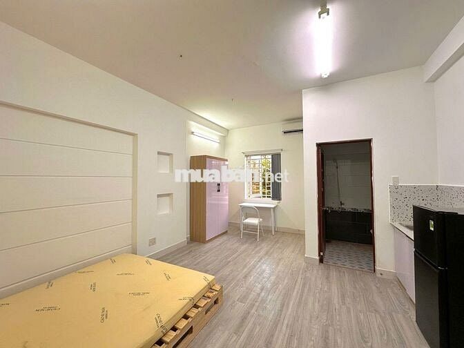 Cho thuê căn hộ 45m² có máy lạnh, tủ lạnh tại Phường, 11 Bình Thạnh