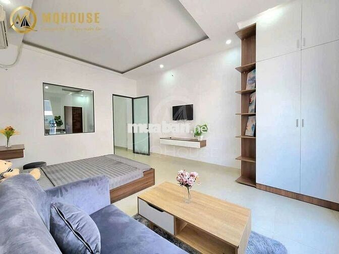 CĂN HỘ 1PN BAN CÔNG 100% TÁCH BẾP NGAY ETOWN CỘNG HÒA - FULL NỘI THẤT