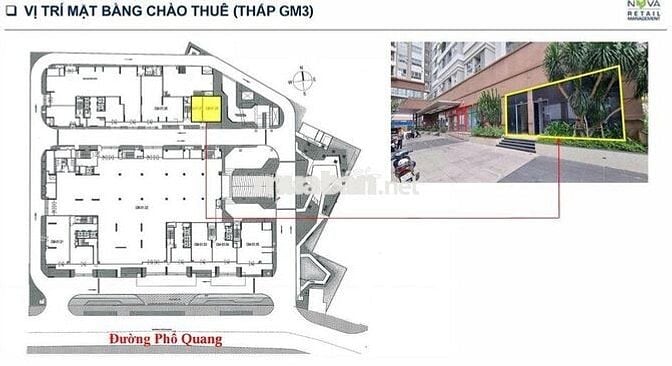 CHO THUÊ SHOPHOUSE THÁP GM3 – KHỐI ĐẾ THƯƠNG MẠI SẦM UẤT