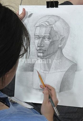 Lớp vẽ luyện thi khối V-H, Kiến Trúc Mỹ Thuật Quận 9, Phước Bình