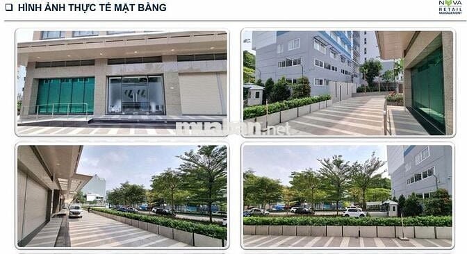 CHO THUÊ SHOPHOUSE THÁP A – KHỐI ĐẾ THƯƠNG MẠI TRUNG TÂM