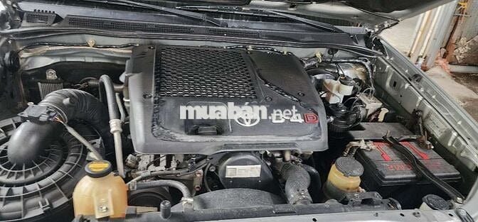 Toyota Fortuner 2.5 số sàn 2016 màu bạc