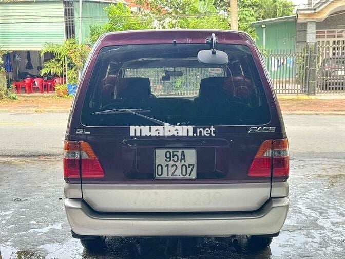 Bán Toyota Zace GL 2005 tem nỉ zin theo xe