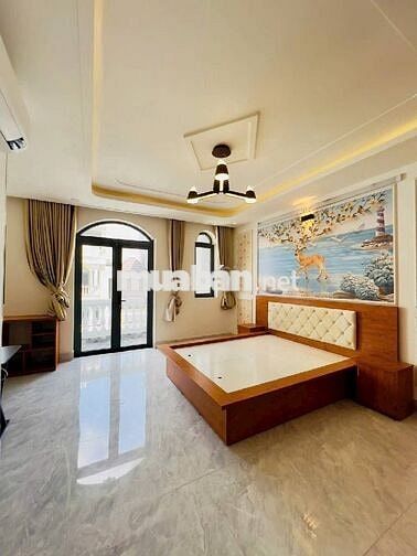 BÁN BIỆT THỰ MINI 5 TẦNG, THANG MÁY, MTKD 8M, PHAN HUY ÍCH, GIÁ 13 TTL