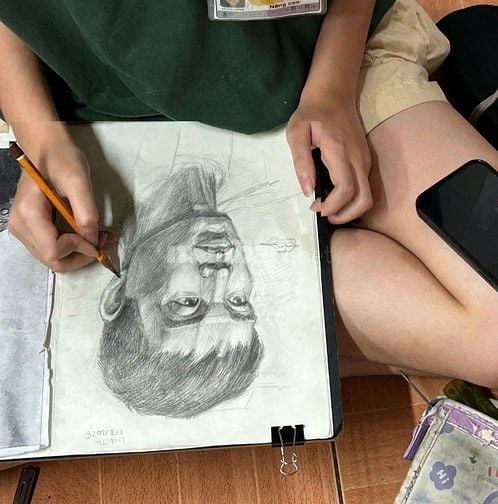 Lớp vẽ luyện thi khối V-H, Kiến Trúc Mỹ Thuật Quận 9, Phước Bình