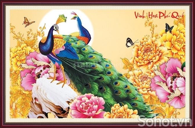 Tranh gạch 3d dán tường sau ti vi - CX322