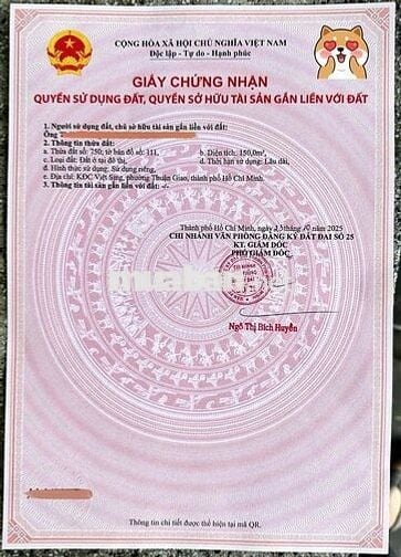 cần bán lô đất kdc vietsing dt 150m2 full thổ cư đuong nhựa 8m