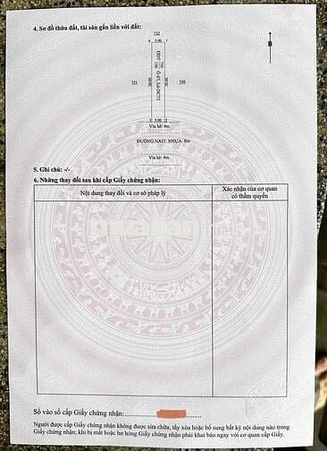 cần bán lô đất kdc vietsing dt 150m2 full thổ cư đuong nhựa 8m