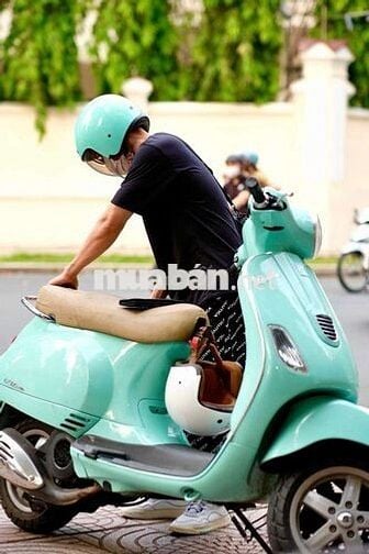 Xe máy Piaggio Vespa LX 125 màu xanh ngọc