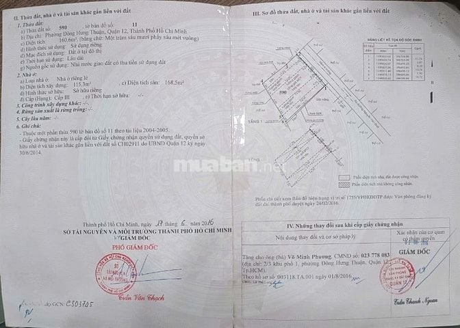 Chính chủ bán nhà trọ thổ cư 100% hẻm xe hơi Nguyễn Văn Quá Quận 12