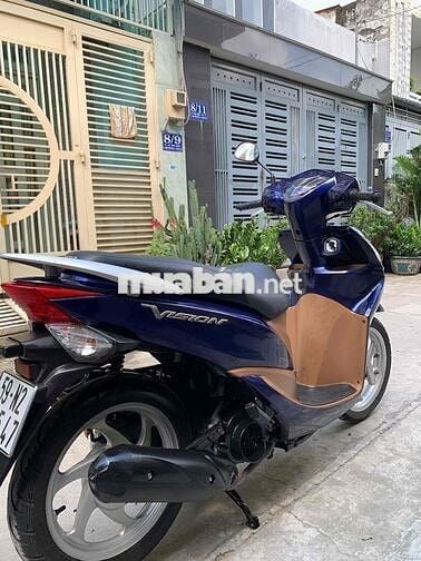 Honda Vision Fi 2013 xanh Zin100% Odo37000km bstp