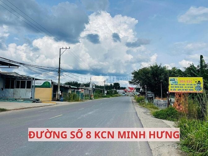 Đất liền kề KDL Hoa Việt, cạnh KCN Minh Hưng. 
