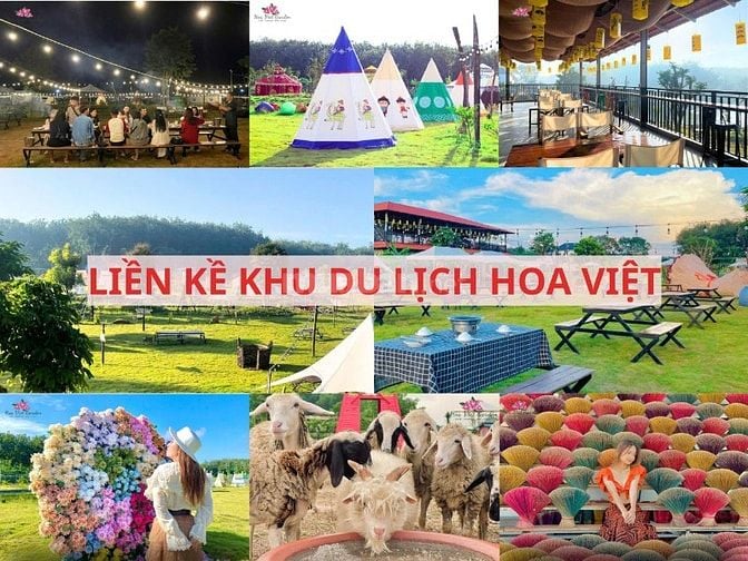 Đất liền kề KDL Hoa Việt, cạnh KCN Minh Hưng. 