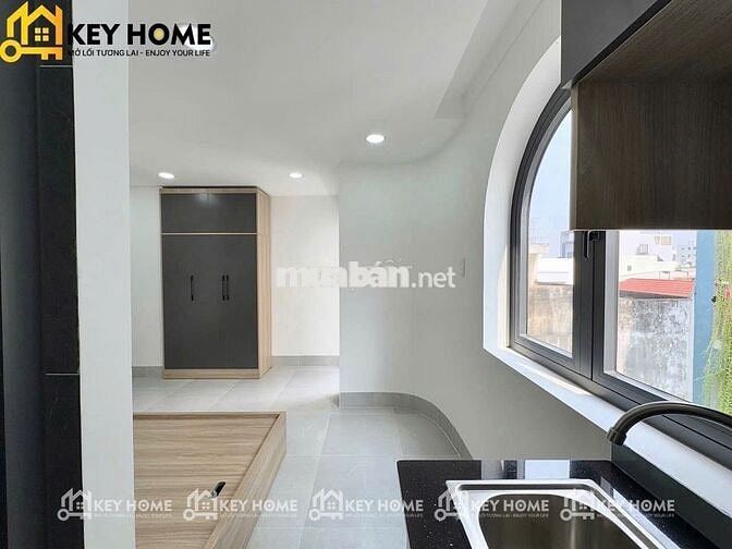 STUDIO - FULL NỘI THẤT - BAN CÔNG NGAY EMART PHAN HUY ÍCH QUANG TRUNG