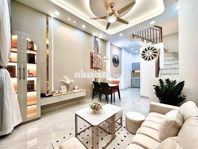 🌿PHỐ ẨM THỰC VẠN KIẾP P3 BÌNH THẠNH - NHÀ ĐẸP - 35m² x 3 TẦNG - 3PN