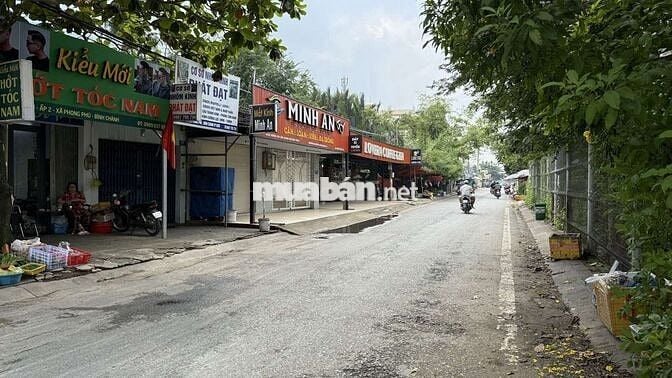 NHÀ CHỢ TÂN LIÊM ( SÁT Q8) 4X27 QUỐC LỘ 50. XÃ PHONG PHÚ. BÌNH CHÁNH.