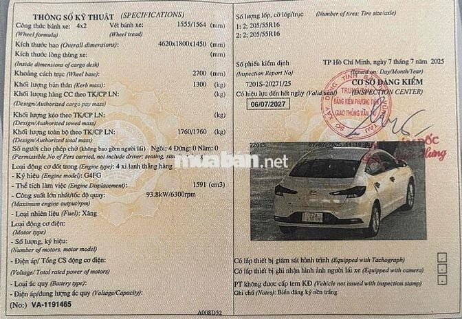 Elantra 1.6AT chính chủ, đăng ký 1/2021