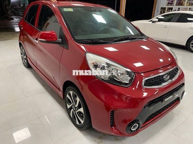 Kia Morning 2016 Si 1.25 AT - 51000km 1 chủ màu đỏ