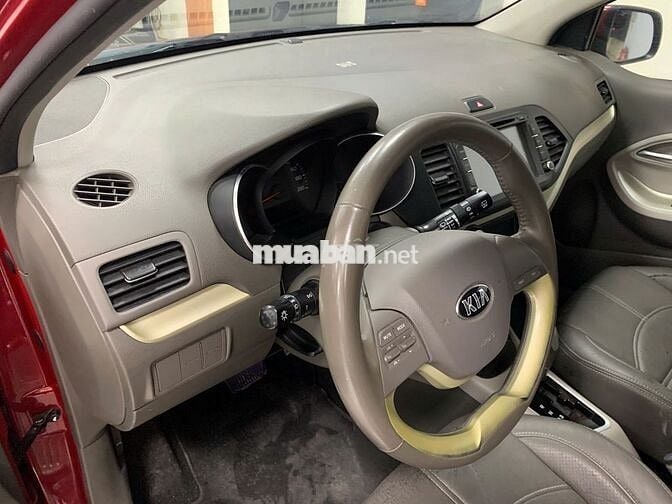 Kia Morning 2016 Si 1.25 AT - 51000km 1 chủ màu đỏ