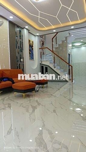 SIÊU PHẨM HXH TÂN HÒA ĐÔNG –4,3x16– 1 TRỆT 1 LẦU BTCT, CÓ SÂN ĐẬU ÔTÔ