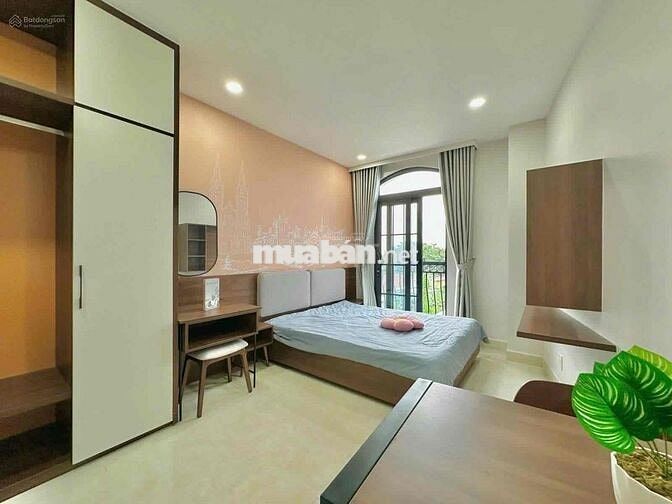 Phòng đẹp giá rẻ 5TR5 Full nội thất Ban Công.Gần sân bay Tân Sơn Nhất.