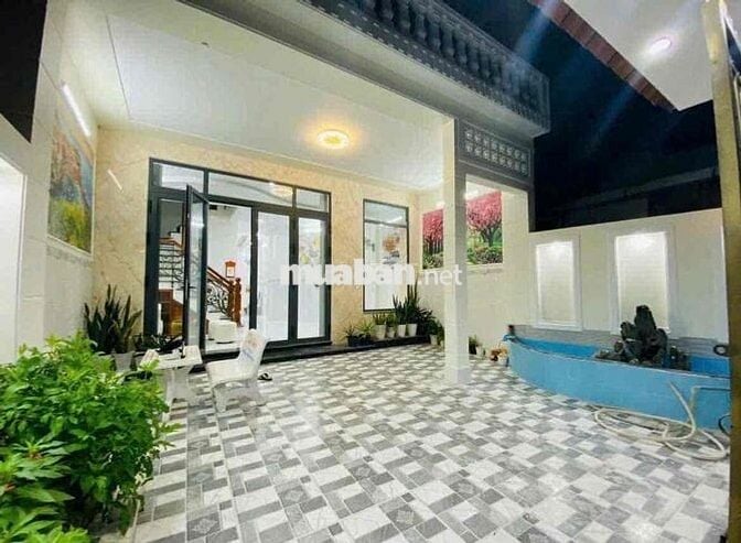 Nhà 200m2 mới đẹp trệt lầu KDC 91B