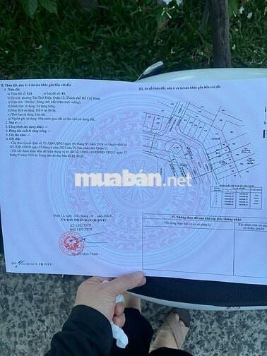 ĐẤT VÀNG KDC Tân Tiến kênh Tham Lương kế Gò Vấp 5x20,100m2 giá 5.85 tỷ