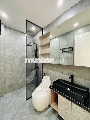 NHÀ SIÊU ĐẸP NGUYỄN TƯ GIẢN, P12, GV, 4,6X11, HỢP Ở GĐ, CTY, VP,KD ONL