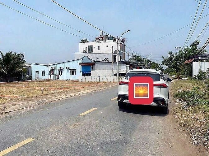 ĐẤT MẶT TIỀN ĐƯỜNG NHỰA, CÂY TRÔM MỸ KHÁNH, 5x21=105m2, 1 tỷ 050, SHR