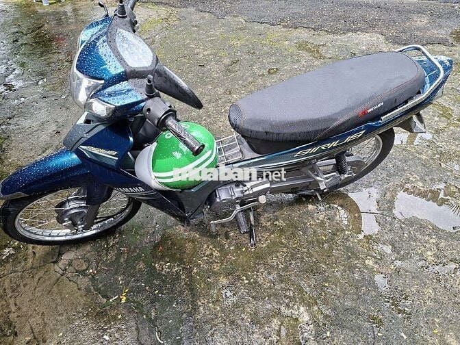 Xe máy Yamaha Sirius màu xanh 2018